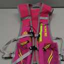 Azarxis Hydration Running Vest Backpack Pack 5.5L for Women and Men Jogging Trail Race Marathon Cycling Hiking (Rose Red with 2L Water Bladder)