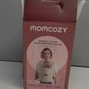 Momcozy Newborn Carrier WeeSnug- Lightweight and Cozy Comfort for 7-25 lbs, Ergonomic Cross-Back Support, Jacquard Weave, Hands-Free Baby Carrier with Lumbar Support, Geometry