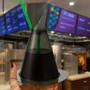 40 oz Witch Hat Cup & Straw Witch Party Hat Drinking Cup Reusable Drinking Tumbler for Movie Themed Princess Theme Birthday Gift