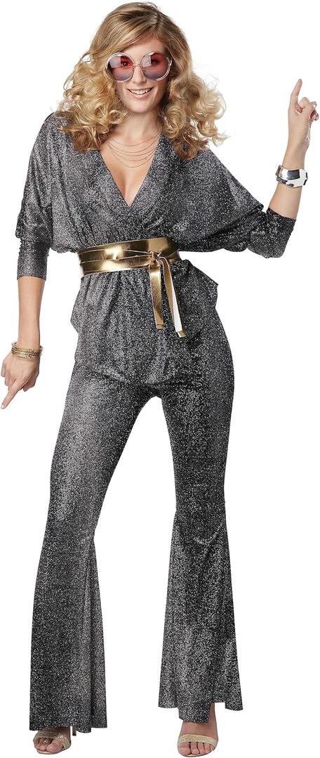 California Costumes Dazzler, Women's Disco Costume, Small