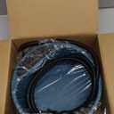 NAMSAN Heated Water Bowl for Outdoor Cats, 2.2L Heated Dog Bowl, Provides Drinkable Water in Winter, Heated Pet Drinker for Chickens Rabbits Birds Bath, Livestock Thermal Watering Trough