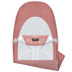 Fabric Seat for Bouncer - Cover for Baby Bjorn Bouncer Balance Soft & Bliss, Ventilated Mesh, Skin -Friendly, Machine Washable, Pink