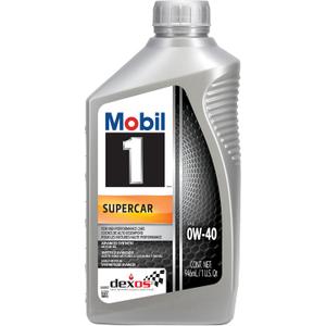 Mobil 1 Supercar Advanced Full Synthetic Motor Oil 0W-40, (Pack of 1) Mobil 1 Supercar Advanced Full Synthetic Motor Oil 0W-40, (Pack of 1)