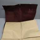 Self Adhesive Brown Velvet Flock Liner for Jewelry Drawer 17.7" x 117" Craft Fabric Peel and Stick, Soft Velvet Liner for Drawer DIY