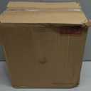 Isaac Jacobs Large Stackable Organizer Bin (10.75 x 6.5 x 6.1) w Hinged Lid Clear Storage Box Home Office School Fridge Bathroom Kitchen Pantry Container BPAFree Food Safe (Large Clear)