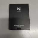 MNGARISTA 2-Pack Retractable Keychain, Heavy Duty 10 OZ Retraction 3K Carbon Fiber ID Badge Reel, Carabiner Badge Holder Hook Upgraded 31.5" Stainless Steel Cord Lanyard with Clip Strap and Key Ring