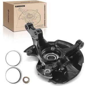 A-Premium Front Right Steering Knuckle & Wheel Bearing Hub Assembly Compatible with Toyota Camry 2004 2005 2006, 2.4L, Passenger Side