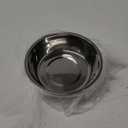 kathson 5 PCS Stainless Steel Dog Bowls, Replacement Metal Pet Puppy Food Water Bowl Set Suit for Indoor, Travel, Kennel, Dog Feeding Dishes for Small, Medium, Large Dogs, Dishwasher Safe (6.9 Inch) (6.9 in dia.)