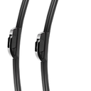 HIDOFILT Dual Rubber Blade Windshield Wipers for Tesla Model Y 2020 2021 2022 2023 2024 2025 Automotive Replacement Wiper Blades modely 26"+20" Top Lock (Set of 2)