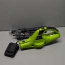 Mueller UltraStorm Leaf Blower Cordless Electric, 140 MPH 20 V Powerful Motor with 2 Batteries and Charger, 2 Speed Levels, 1hr Charge, Lightweight, Blowers for Lawn Care, Blower for Snow (Green)