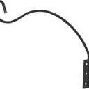 Woodstock Wind Chimes Outdoor Hanging Bracket,Windchime Hanger Black Iron Metal Hanger for Outside, Patio Garden Yard Lawn Porch Dcor