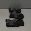 COZIA Merino Wool Socks for Men & Women Casual Warm Winter Cozy Thermal Socks (Small-Medium, Black)