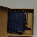 Replacement Solar Panel, Automatic Adjustable Solar String Light Control Box with Remote Control, Solar Lamp String Circuit Board (Output Boost 24V)