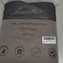 King Size Fitted Sheet Only - 12" to 16" Deep Pockets - Ultra Soft & Breathable Bed Sheet - Hotel Quality Mattress Sheets (80" X 78", Dark Brown)