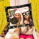 KatchOn, New Years Photo Booth Props Frame Set - 30 Inch- Pack of 38 | New Years Eve Photo Booth Props for Happy New Years Decorations 2026 | Gold Foil Fringe Curtains for NYE Decorations 2026