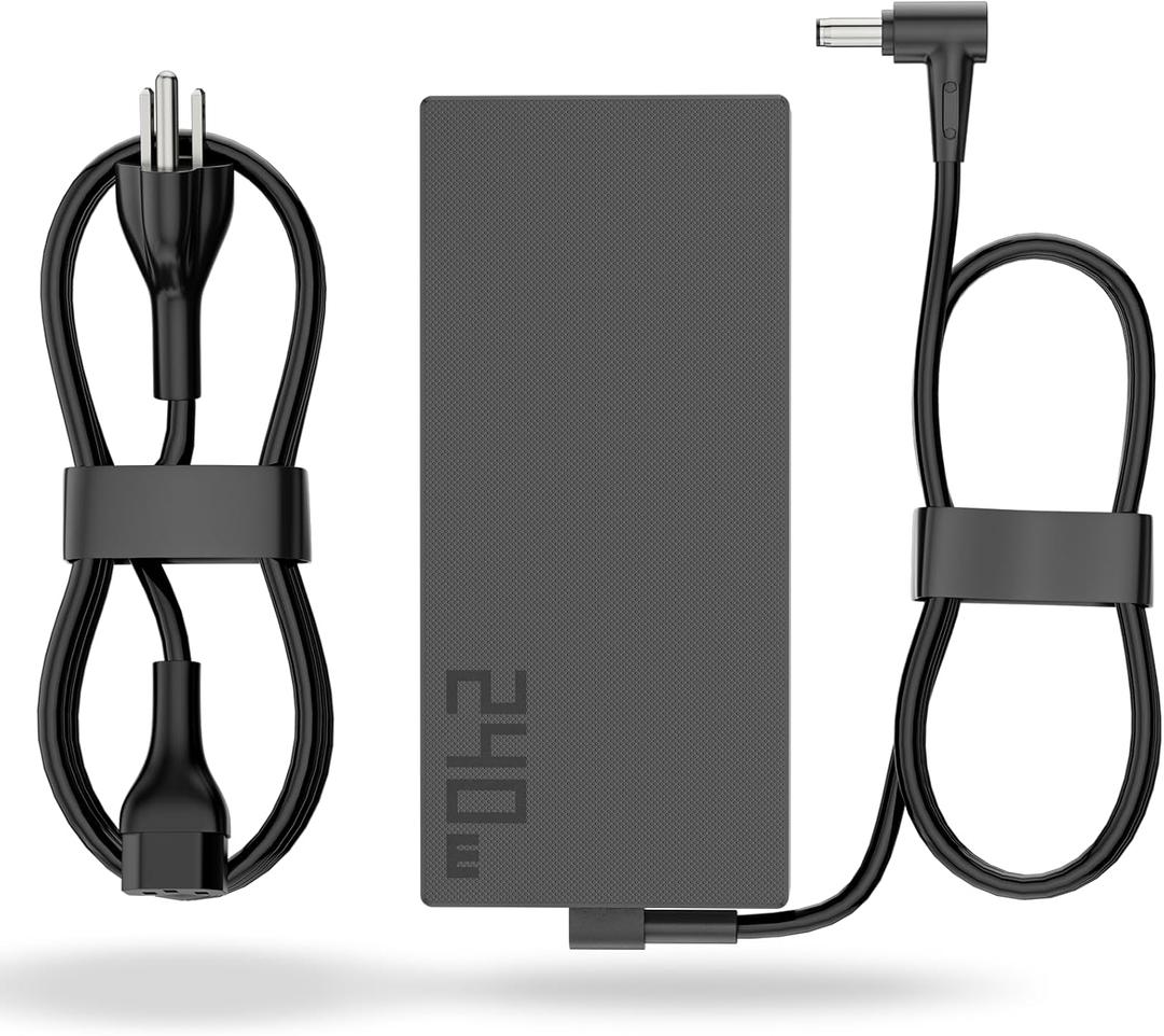 240W 20V 12A AC Adapter Power Supply Fit for ASUS ROG Strix Scar 15 17 GX550LXS TUF Gaming F15 F16 F17 A15 A17 Zephyrus S15 S17 G15 G17 G513 G733QM G733QR G733QS G733QSA ADP-240EB B Laptop Charger