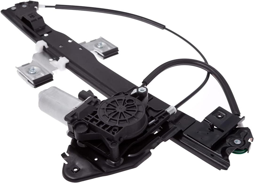 TUCAREST 741-892 Rear Left Power Window Lift Regulator w/Motor Assembly Fit For 04-07 Bu-ick Rainier /02-09 Chevy Trailblazer, G-M-C Envoy, Is-uzu Ascender [# 82176 660564 19331462] (Rear Driver Side (LH))