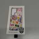 for Samsung Galaxy S23 Ultra Case, Retro Party Collage Pattern with Disco & Gin, Military-Grade Drop Protection, Pop Art Disco Soft Slim TPU Protective & Camera Protection for Girls (LightBalls)