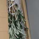 Large Olive Trees Artificial Indoor, Upgraded 7FT Faux Olive Tree with Natural Wood Trunk and Lifelike Fruits, White Tall Planter, Modern Artificial Plants for Home/Office Decor Gifts