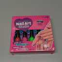 Nail Art Studio for Girls - Birthday Gift - Nail Polish Kit for Kids Ages 7-12 Years Old - Girl Gifts Ideas - Gift Set - Girly Stuff - Polish, Pens, Glitter, Stickers, Gems, Filer - 8 9 10 11 12 Year