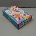 ColoPlay Taba Squishy Kit - 18OZ Rubber with Guided, Bubble Free and Faster Fully Cures - FuFu Squishy Kit with Mold, Flocking Powder - Stress Relief Entertainment