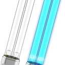 ANTOBLE 13 Watt UV Bulb for Pond Filter, 2 Pack UVC G23 Base Light Bulb Compatible with Jebao Sunsun Grech Vevor Pond Filter