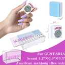 1pcs Empty Acrylic Mahjong Case Only for 1.2"0.9"0.5" Mahjong Tiles-Transparent Mahjong Card Display Box for Mahjong Game Set Storage
