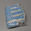 QUWIN BBQ Gloves, Oven Gloves 1472 Extreme Heat Resistant, Grilling Gloves Silicone Non-Slip Oven Mitts, Kitchen Gloves for BBQ, Grilling, Cooking, Baking-1 Pair (Blue, One Size Fits Most)