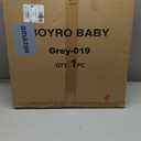 Baby Walker, 5-in-1 Baby Walkers for Boys and Girls 6-12 Months with Bouncer, Removable Footrest, Feeding Tray & Music, Foldable & Adjustable Activity Walker for 6-18 Months Toddler Infant