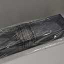 LUCYCAZ Adjustable Over The Door Hooks Organizer, Over The Door Towel Rack with 10 Coat Hooks & 2 Mesh Basket, Multi-Purpose Storage for Bathroom, Bedroom, Kitchen (Black)