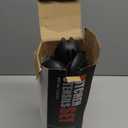 Silicone Cooking Utensils Set Utensil Sets - 446F Heat Resistant Silicone Kitchen Utensils Set Wooden Handles, Silicone Utensils for Cooking w Holder for Non-Stick Cookware BPA FREE (Black)