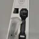 Smart Watches for Men Android iPhone (2 Bands), [1.85" AMOLED Screen] Smartwatch Fitness Tracker 3ATM Waterproof with Bluetooth Calls, AI Control, Heart Rate/SpO2/Sleep Monitor, 7 Days Battery (Black)