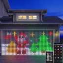 Smart 800LED Curtain Lights 20Ft x 10Ft with App Programmable, Color Changing Dynamic Curtain String Lights Music Sync for Backdrop Decor