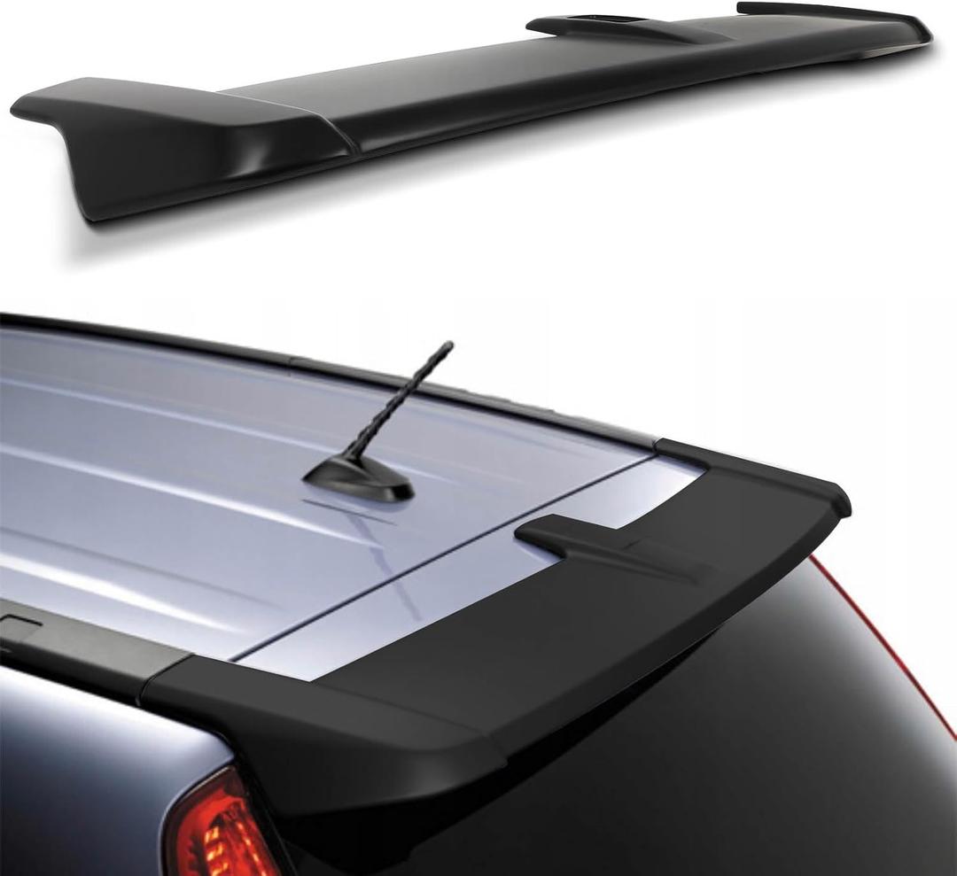 SCITOO Glossy Black Roof Spoiler Body Kit Compatible with 2007 2008 2010 2011 for Honda CR-V Rear Window Roof Spoiler Splitter Chin Exterior Diffuser