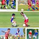 Century Star Kids Soccer Socks Striped Cotton Atheleticl Baseball Softbal Socks Toddler Youth Knee High Sock for Boys Girls (6-9 Years, Solid Rose & Solid Rose)