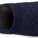 REVITALIGN Women's Wayfarer Slip-on Sneaker (8, Black)