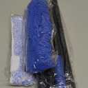 VITEVER Professional 69'' Window Squeegee Cleaner Tool with Extension Pole, 2-in-1 Squeegee for Window Cleaning Kit with Scrubber and Rotating Head, 1 Blade 2 Scrubber