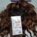 Layered Brown Wig for Women, Long Straight Style with Bangs, Party-Ready Heat-Resistant Synthetic Hair