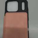 Vinich for iPhone 17 Pro Wallet Case with Card Holder, RFID Blocking Credit Slots Kickstand Shockproof Phone Cover Fit for iPhone 17 Pro 6.3" Rose Pink