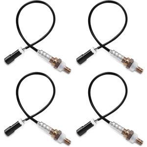 4Pcs Oxygen Upstream and Downstream O2 Sensor Compatible with 1990-2014 F150 F250 F350 OE#15717, 15716, 15718, 15719