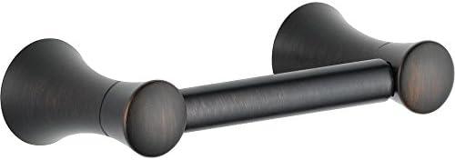 Delta Lahara (1-Pack) Toilet Paper Holder Venetian Bronze Tissue Roll Holder for Bathroom Organization and Storage Pivoting Toilet Tissue Holder Wall Bathroom Accessories 73850-RB Delta Lahara (1-Pack) Toilet Paper Holder Venetian Bronze Tissue Roll Holder for Bathroom Organization and Storage Pivoting Toilet Tissue Holder Wall Bathroom Accessories 73850-RB
