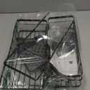 REINHARDT Shower Caddy Hanging, Rustproof Shower Caddy Anti-Swing Shower Organizer Over Showerhead No Drilling Shower Racks with Soap Holder Multi Hooks Bathroom Storage for Shampoo Sponge, Black (24.4)