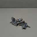 Pipe Repair Clamp 3/4'', IPS Single Bolt, 3 Long, Stainless Steel (5 Pack) Chrome