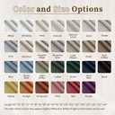 Hokibero Short Curtains for Windows Black Out Curtains 63 Inch Long for Bedroom Thermal Insulated Room Darkening Curtain Energy Efficient 100% Blackout Linen Curtain for Nursery White 52x63