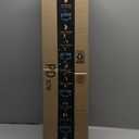 VIHOSE 24 Inch Ceiling Fan Downrod with Extension Cord 2 ft Silver Downrod for Ceiling Fan 1 Inch Outside Diameter Not Threaded Suitable for a Wide Range of Fans