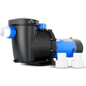 FOTING In/Above Ground Pool Pump, Self Primming (Dual Voltage, 2.5HP, 7000GPH, 115V/230V) 1.5" & 2" NPT Inlet Connectors