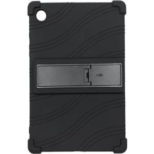 Case for Samsung Galaxy Tab A8 - Soft Silicone Shockproof Stand Rubber Shell Protective Cover for Samsung Galaxy Tab A8 SM-X205 SM-X200 10.5 Inch Tablet 2021 (Black)