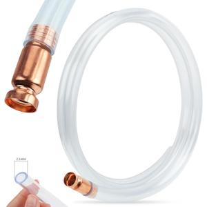 HORUSDY Diesel Mechanical Gas Siphon 10FT Multi-Purpose Super Easy Siphon Pump,3/4" Valve Virgin Grade Tubing Safe