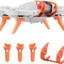 Gimbal Bumper Guard + Height Increasing Tripod for DJI Neo Drone Extension Accessory Kit, Anti-Collision Protect Bar, Landing Gear Increasing Kickstand Protector (Orange)