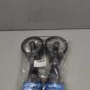 O2COOL Deluxe Handheld Battery Powered Water Misting Fan (Grey) 2 Pack